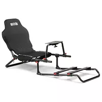 Cockpit de course - Conception adaptée aux enfant 5 à 12 ans - Pliable et léger - Siège confortable et respirant - Position GT - Système de soutien des pédales optimisé sans soulèvement